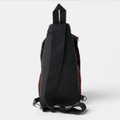 Crimson Web: Fractale dans met de Redback Spider Sling Bag (Achterkant)