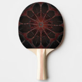 Crimson Web: Fractale dans met de Redback Spider Tafeltennisbatje (Voorkant)