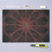 Crimson Web: Fractale dans met de Redback Spider Tissuepapier (Craft)