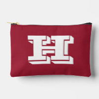 Crimson White School Varsity Letter Blok Monogram
