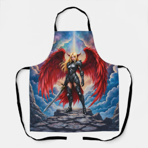 Crimson Wing – Gevallen engel krijger. Schort