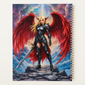 Crimson Wing – Gevallene engel krijger. Planner (Achterkant)
