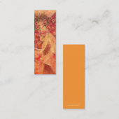 Crimson Wings Bladwijzer Mini Visitekaartje (Voorkant / Achterkant)