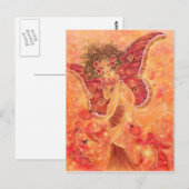 Crimson Wings Briefkaart (Voorkant / Achterkant)