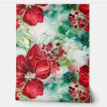 Crimson Yuletide Bloeit Botanisch