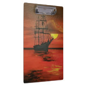 Crimson Zeeen Clipper Ship Klembord (Rechts)