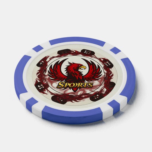 CrimsonCore: Poker Chip Design uit het BD Verse (Enkel)