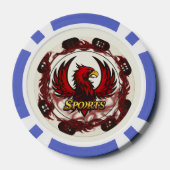 CrimsonCore: Poker Chip Design uit het BD Verse (Achterkant)