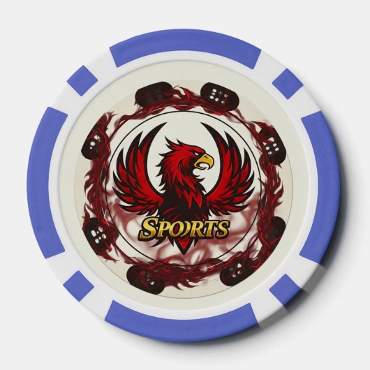 CrimsonCore: Poker Chip Design uit het BD Verse (Achterkant)