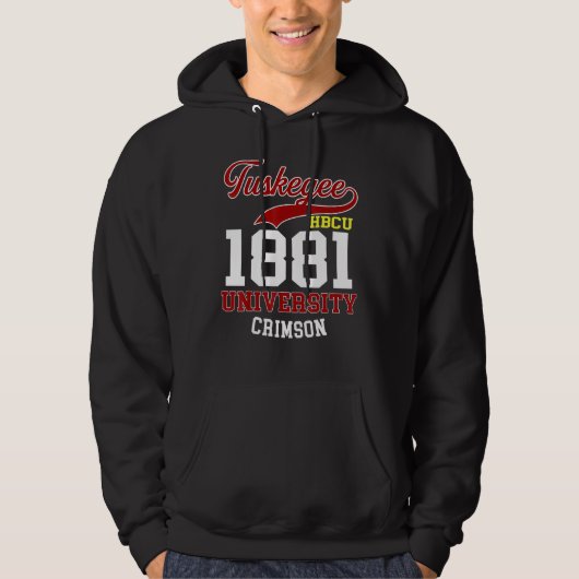 Crimsonhbcutuskegee My School Hoodie (Voorkant)
