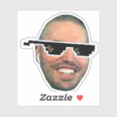 Crimulus crimulGangsta Twitch Emote Sticker (Vel)