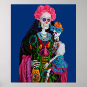 Crina en Calavera Child Sugar Skull Poster (Voorkant)