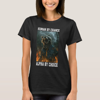 Cringe Alpha Raccoon Meme Cringy Animal T-shirt
