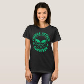 Cringe Attack Survivor Face Cringing T-shirt (Voorkant volledig)