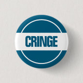 Cringe Knop Ronde Button 3,2 Cm (Voorkant)