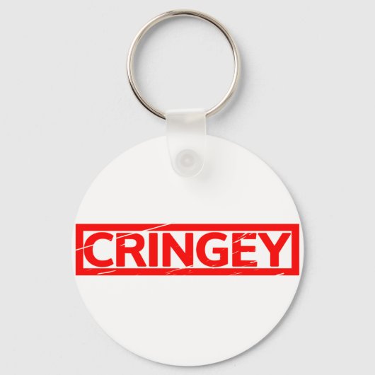 Cringey Stamp Sleutelhanger (Voorkant)