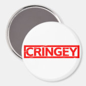 Cringey Stempel Magneet (Voorkant / Achterkant)
