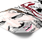 Crinkelen Man Poster (Hoek)