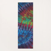 Crinkle Stripes Tie Dye Yogamat (Achterkant)