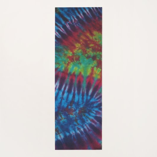 Crinkle Stripes Tie Dye Yogamat (Achterkant)