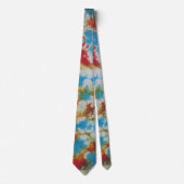 Crinkle Tie Dye Necktie Stropdas (Voorkant)