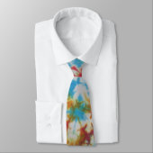 Crinkle Tie Dye Necktie Stropdas (Gebonden)