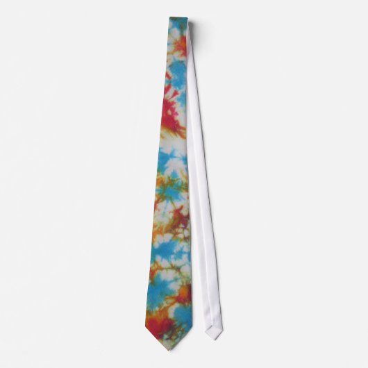 Crinkle Tie Dye Necktie Stropdas (Voorkant)