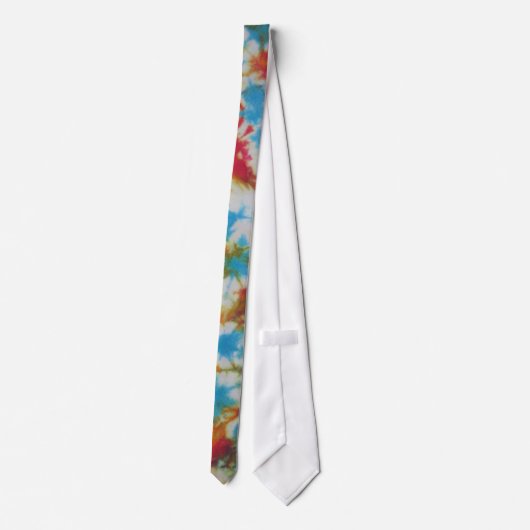 Crinkle Tie Dye Necktie Stropdas (Achterkant)