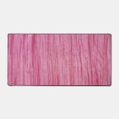 Crinkled roze crêpe stof bureaumat (Voorkant)