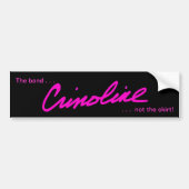 Crinoline Bumpersticker (Voorkant)