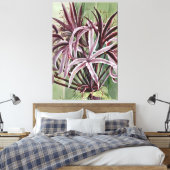 Crinum Asiaticum L Canvas Afdruk (Insitu (Slaapkamer))
