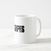 Cripes. Laat de mok het voor u zeggen. (Voorkant rechts)