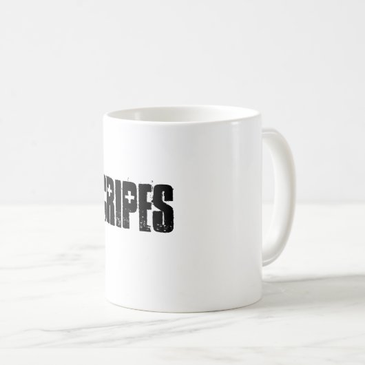 Cripes. Laat de mok het voor u zeggen. (Voorkant rechts)