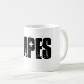 Cripes. Laat uw mok het allemaal zeggen. (Voorkant rechts)