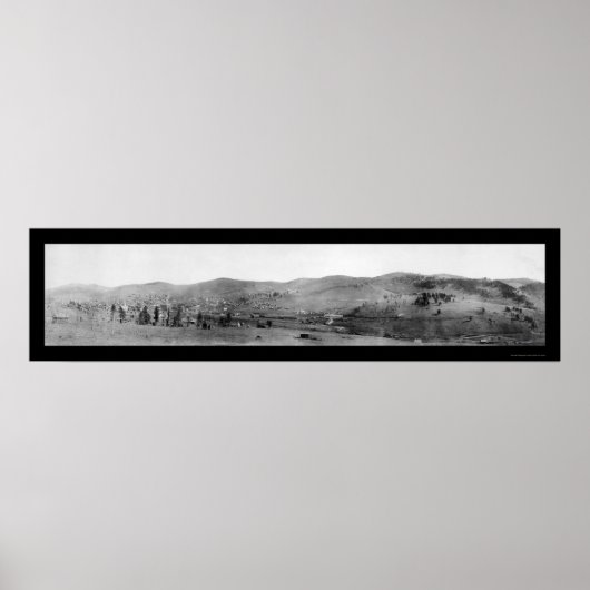 Cripple Creek Colorado Foto 1895 Poster (Voorkant)