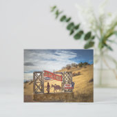 Cripple Creek Colorado Welkomstbord Briefkaart (Staand voorkant)