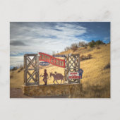 Cripple Creek Colorado Welkomstbord Briefkaart (Voorkant)