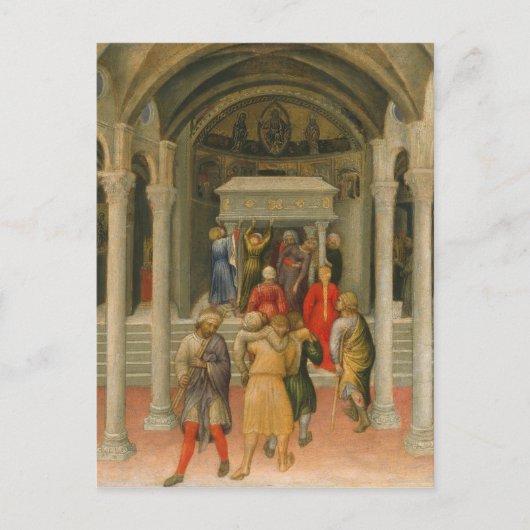 Crippled and Sick Cured in Tomb of St. Nicholas Briefkaart (Voorkant)