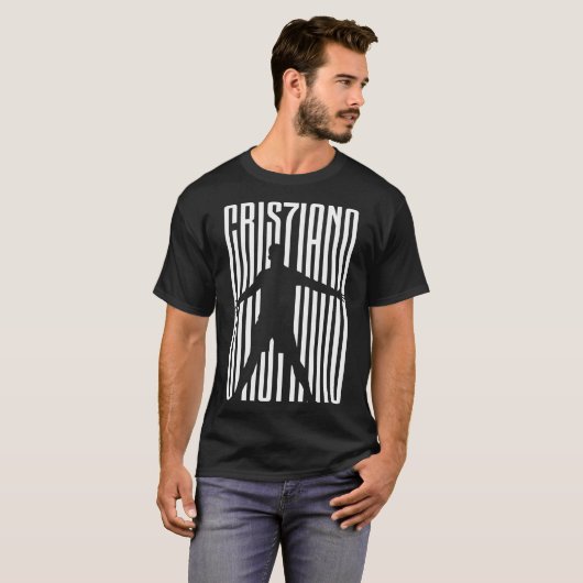 CRIS7IANO RONALDO™ Essential T-Shirt (Voorkant volledig)
