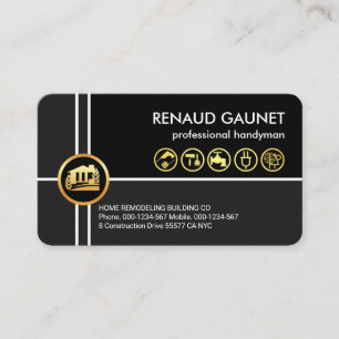 Criscross Lines Home Reparaties Handyman Visitekaartje