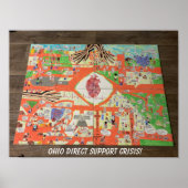 Crisis bij Ohio Direct Support Poster (Voorkant)