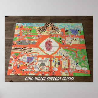 Crisis bij Ohio Direct Support Poster
