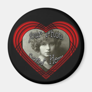 Crisis dwars-perfecte hartSjabloon Magneet