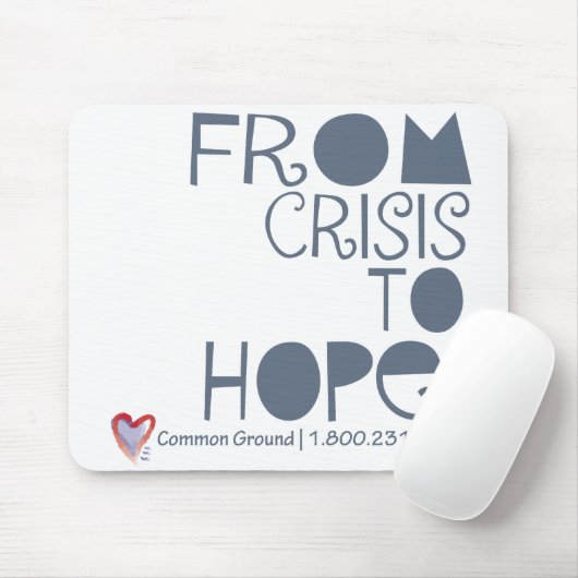 Crisis naar Hoop Muismat (Met muis)