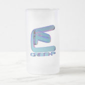 Crisis P NFT Frosted Glass Mok (Center)