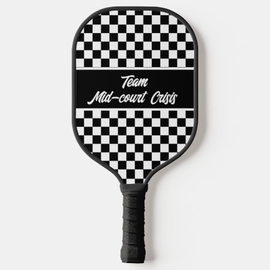 Crisis van het team Midden-Hof gecontroleerd Pickleball Paddle (Achterkant)