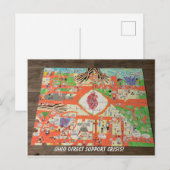 Crisis voor Ohio Direct Support Briefkaart (Voorkant / Achterkant)