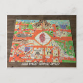 Crisis voor Ohio Direct Support Briefkaart (Voorkant)