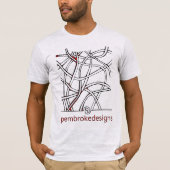 Crisiskruis met zwart en rood T-shirt (Voorkant)