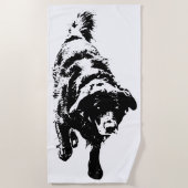 Crisp Dusk Patrol Strandlaken (Voorkant)